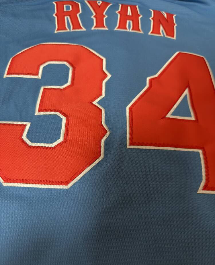 Texas Rangers #31 Max Scherzer Blue 2023 World Series Stitched Baseball Jersey