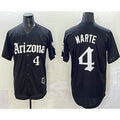 Arizona Diamondbacks #4 Ketel Marte Black MAROU Vapor Premier Limited Stitched Jersey