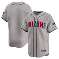 Arizona Diamondbacks Gray Road Limited Home Game Blank Player Stitched Baseball Jersey