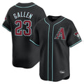 Arizona Diamondbacks #23 Zac Gallen Player Black Limited Home Game Stitched Baseball Jersey