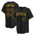 Arizona Diamondbacks #23 Zac Gallen Player Black Snake Skin City Home Game Stitched Baseball Jersey
