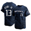 Atlanta Braves #13 Ronald Acuna Jr Player Royal National League All-Star Limited Game Stitched Baseball Jersey