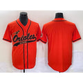 Baltimore Orioles Orange Cool Base Stitched Baseball Jersey