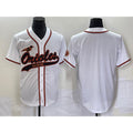 Baltimore Orioles White Cool Base Stitched Baseball Jersey