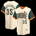Baltimore Orioles #35 Adley Rutschman Natural 2026 City Connect Stadium Baseball Jersey