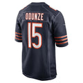 C.Bears #15 Rome Odunze Navy Player Game Stitched Football American Jersey