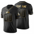 Custom C.Browns Black Golden Limited 100 Stitched Football American Jersey