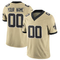 Custom NO.Saints Active Player Gold 2025 F.U.S.E. Alternate Vapor Limited Stitched Football Jersey Marou