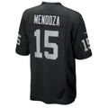 Fernando Mendoza LV.Raiders #15 Black 2026 Draft Stitched Football Jersey