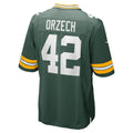GB.Packers #42 Matt Orzech Green Game Stitched Football American Jersey