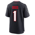 H.Texans #1 Stefon Diggs Game Jersey - Navy