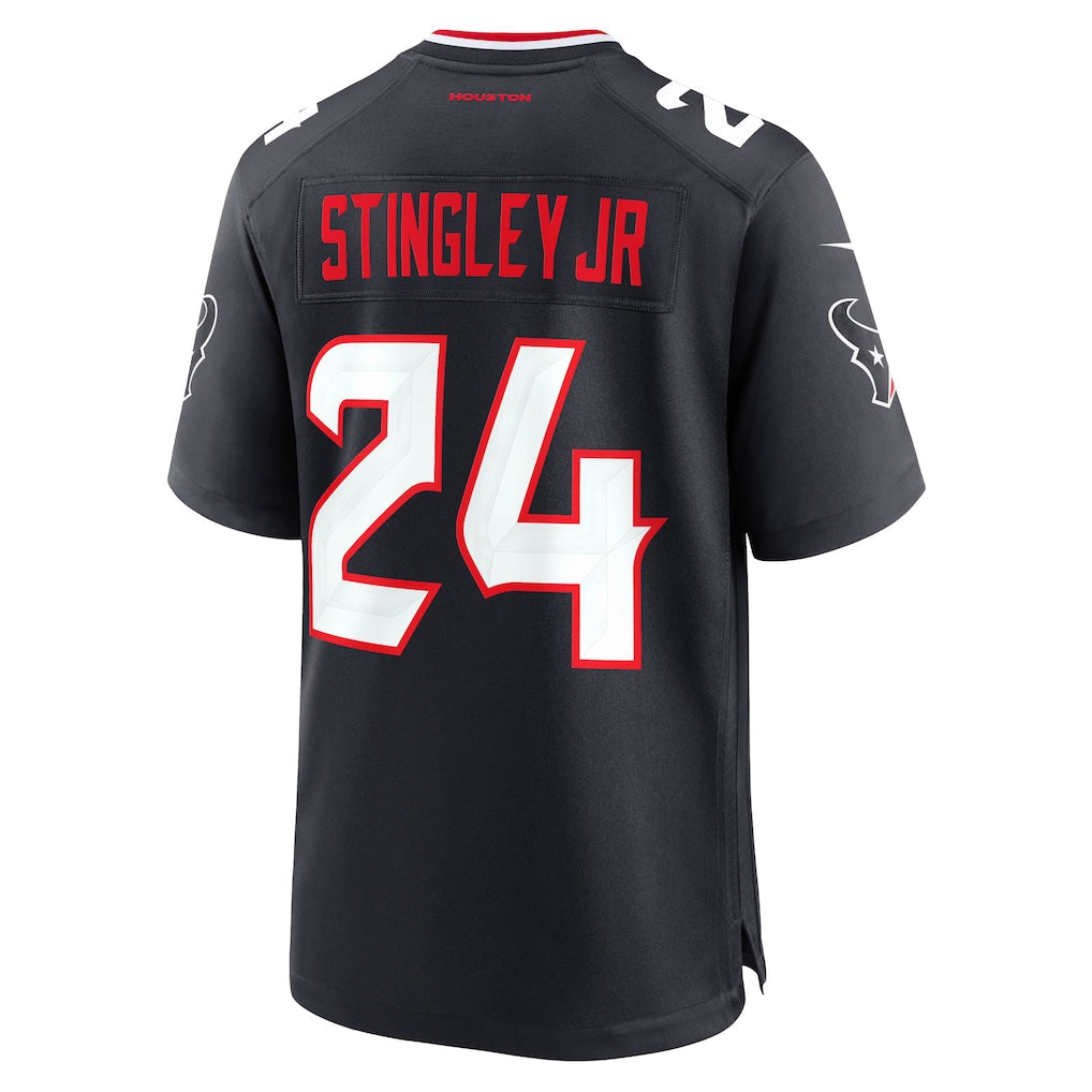H.Texans #24 Derek Stingley Jr. Navy Game Jersey