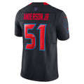 H.Texans #51 Will Anderson Jr. Navy 2nd Alternate Vapor F.U.S.E. Limited Jersey