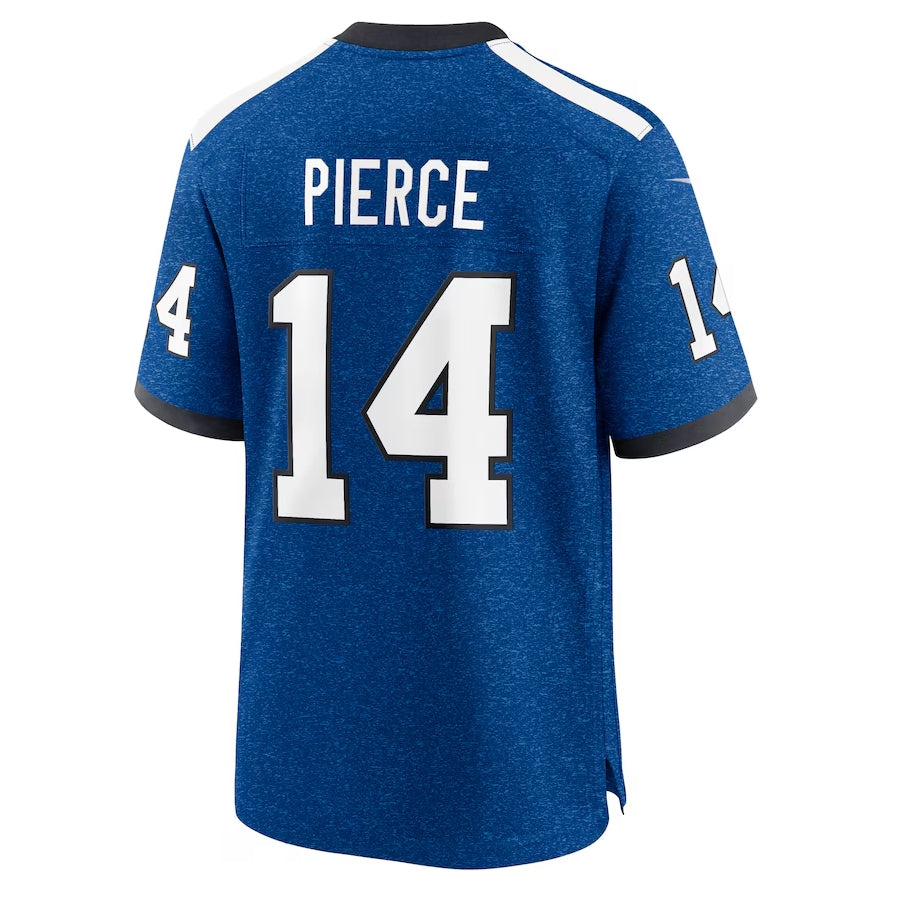 IN.Colts #14 Alec Pierce Royal Indiana Nights Alternate Game Football Stitched Jersey
