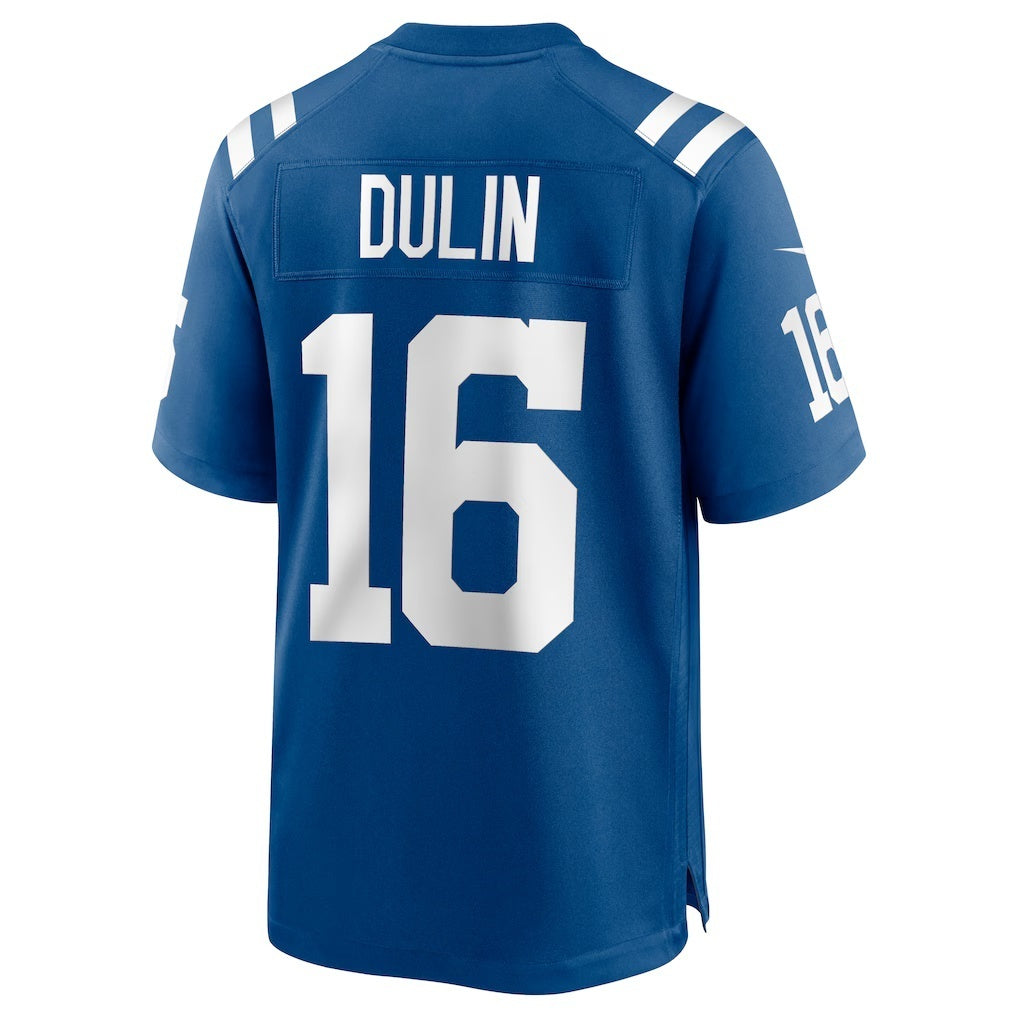 IN.Colts #16 Ashton Dulin Royal Game Football Stitched Jersey