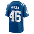IN.Colts #46 Luke Rhodes Royal Game Football Stitched Jersey