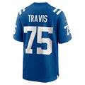 IN.Colts #75 Jalen Travis Royal Team Game Football Stitched Jersey