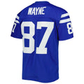 IN.Colts #87 Reggie Wayne Mitchell & Ness Royal Legacy Replica Football Stitched Jersey