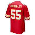 KC.Chiefs #55 Omarr Norman-Lott Red Team Game Football Jersey MAROU