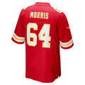 KC.Chiefs #64 Wanya Morris Red Game Football Jersey MAROU