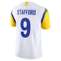 LA.Rams #9 Matthew Stafford White Alternate Vapor Limited Football Jersey Marou