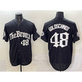 New York Yankees #48 Paul Goldschmidt Black 'Gothic Legacy Edition' Vapor Premier Limited Stitched Baseball Jersey