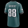 P.Eagles #88 Dallas Goedert Midnight Green Team Game Jersey