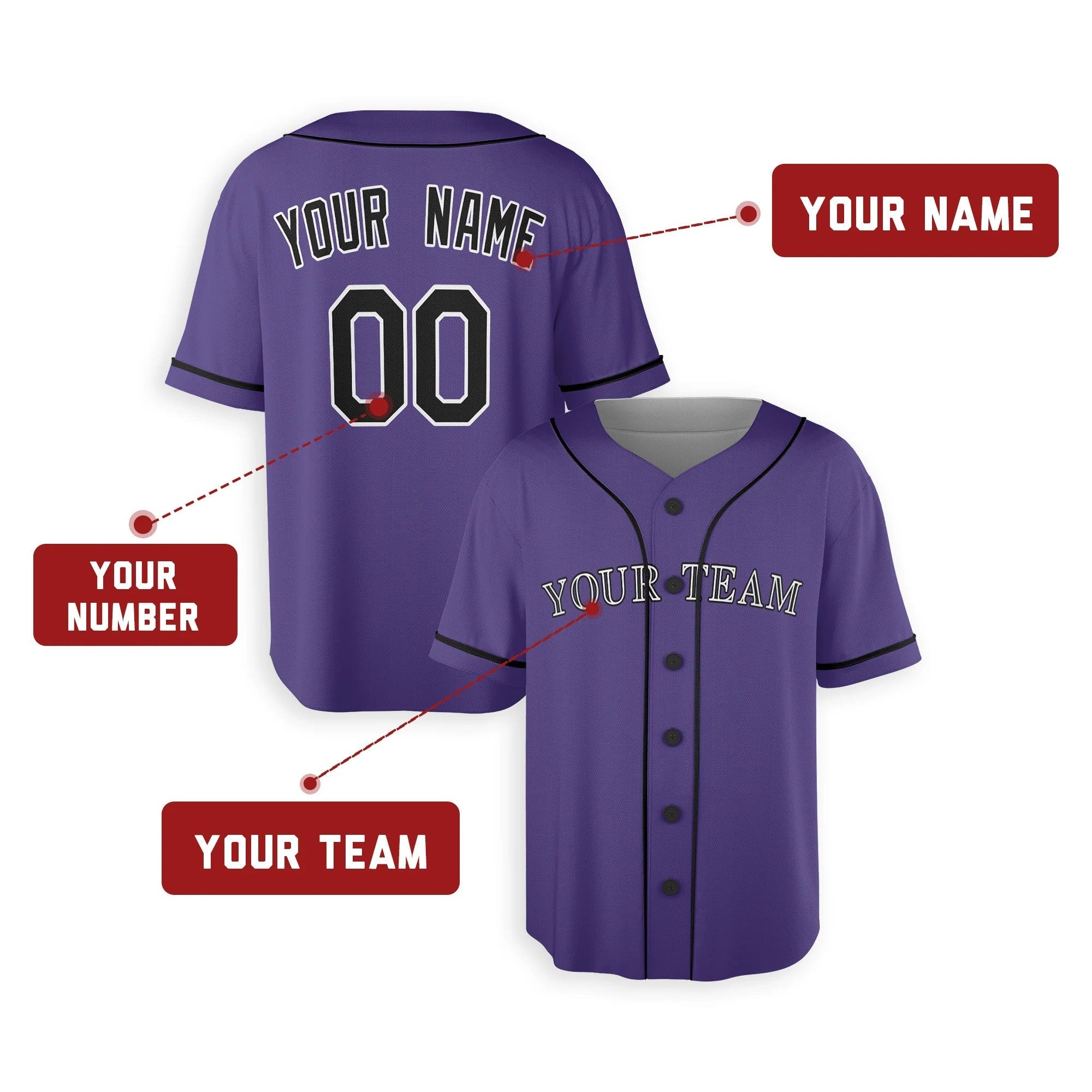 Los Angeles Dodgers Custom Stitched Baseball Jersey Personalized Name & Number Home Style Shirt