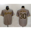 Pittsburgh Pirates #30 Paul Skenes Grey Stitched Baseball Jersey