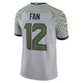 S.Seahawks #12 Fan 2025 Rivalries Collection Limited Jersey - Wolf Gray