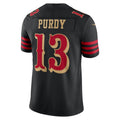 SF.49ers #13 Brock Purdy 2025 Rivalries Collection Limited Jersey - Black