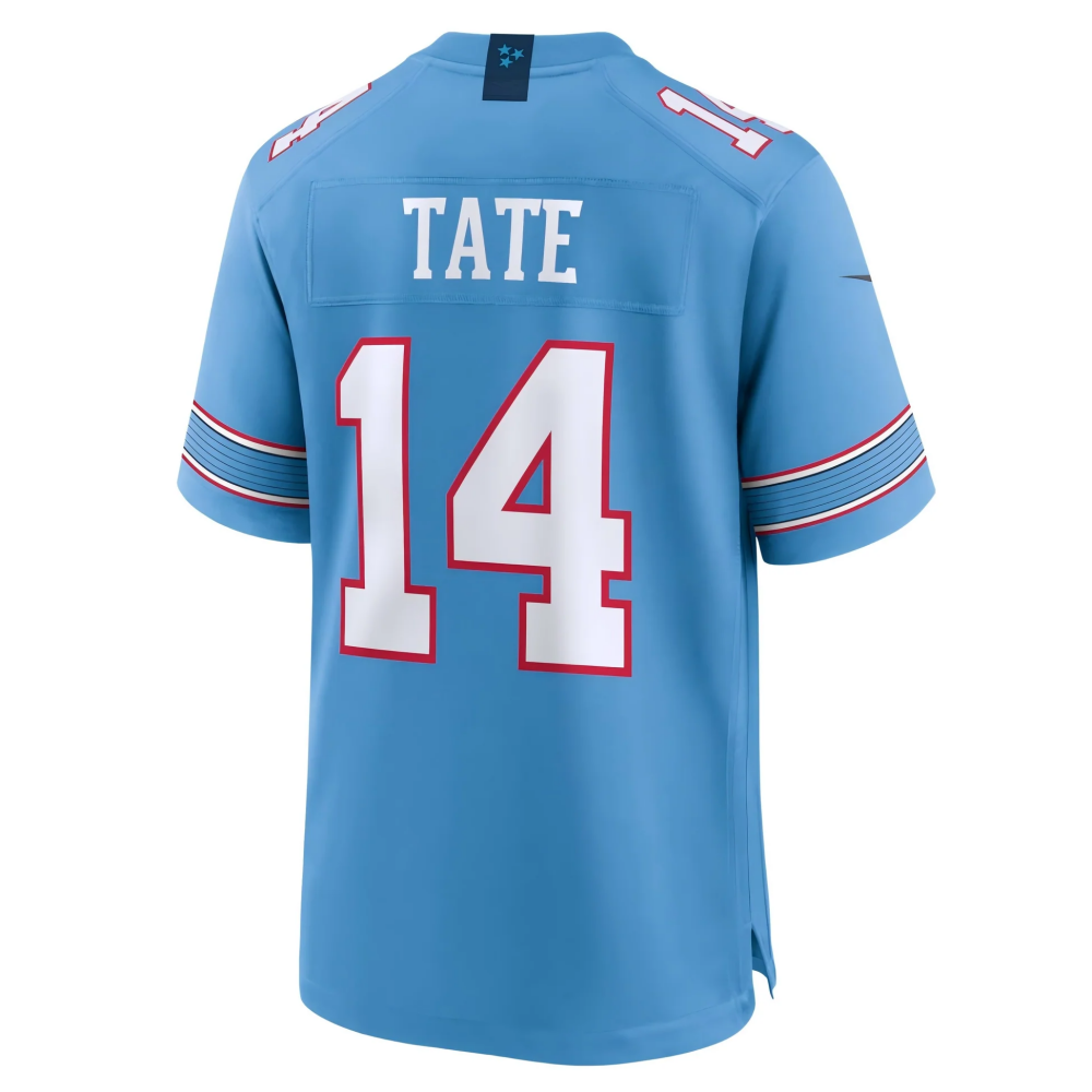 Carnell Tate Titans #14 Light Blue Game Stitched Football Jersey