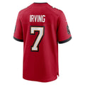 TB.Buccaneers #7 Bucky Irving Red 50th Season Team Game Jersey