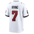 TB.Buccaneers #7 Bucky Irving White Game Jersey