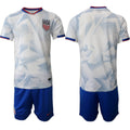Custom United States White Shirt 2026 With Shorts