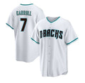 Arizona Diamondbacks #7 Corbin Carroll White MAROU Cool Base Stitched Jerseys
